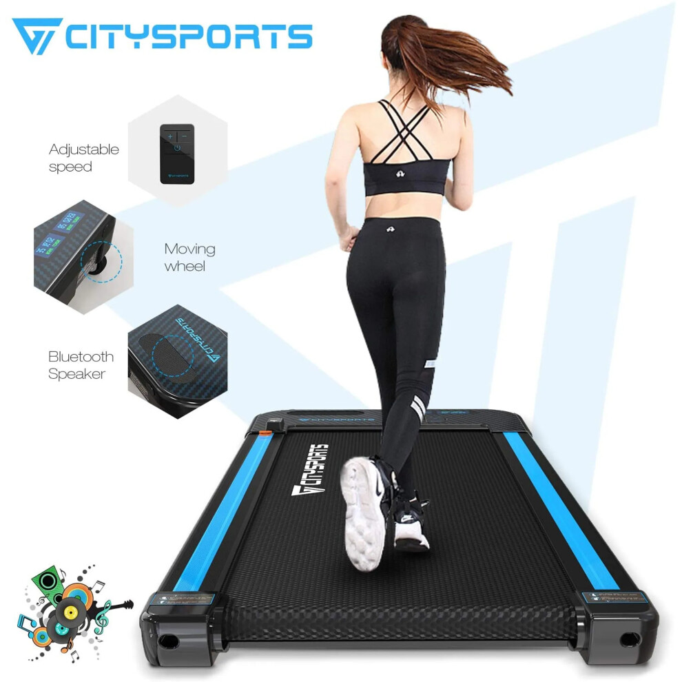 Citysports Treadmill 440W Electric Walking Machine for Home/Office