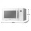 Samsung Samsung 800W Standard Microwave MS23T5018AE/EU - White 2