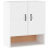 VidaXL (White) vidaXL Wall Cabinet Hanging Storage Cabinet Wall Cupboard Engineered Wood 1
