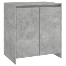 (concrete grey) vidaXL Sideboard Storage Cupboard Cabinet Buffet Highboard Engineered Wood