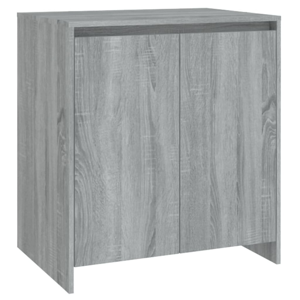 (grey sonoma) vidaXL Sideboard Engineered Wood Bedroom Furniture Side Cabinet Multi Colours