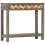 VidaXL vidaXL Solid Mango Wood Console Table Grey 86x30x76cm Side Cabinet Stand Hall 1