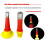 20 Piece Universal Integrated Rubber Nozzle Tool Kit Reusable Rubber Nozzle Tool 3