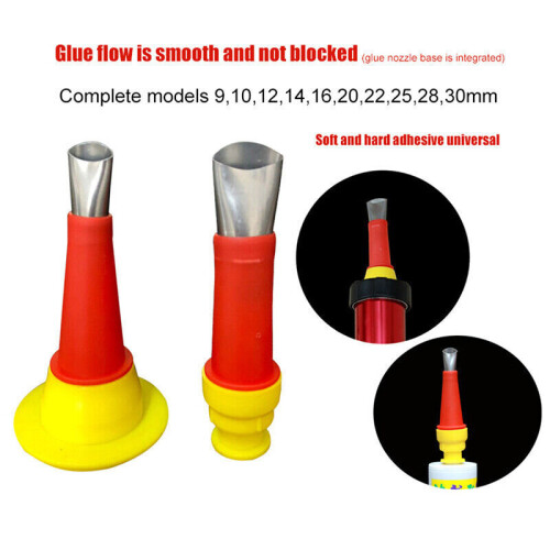 20 Piece Universal Integrated Rubber Nozzle Tool Kit Reusable Rubber Nozzle Tool 2