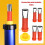 20 Piece Universal Integrated Rubber Nozzle Tool Kit Reusable Rubber Nozzle Tool 6