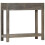 VidaXL vidaXL Solid Mango Wood Console Table Grey 86x30x76cm Side Cabinet Stand Hall 7