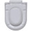 VidaXL vidaXL Soft-close Toilet Seat Square White Bathroom Furniture Accessories Lid 13
