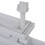VidaXL vidaXL Soft-close Toilet Seat Square White Bathroom Furniture Accessories Lid 14