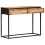 VidaXL vidaXL Rough Mango Wood Console Table Natural Cane Accent Table Living Room 6