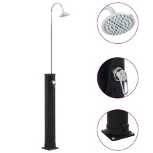 vidaXL Solar Shower 214cm Swimming Pool Portable Divisible Outdoor Showers
