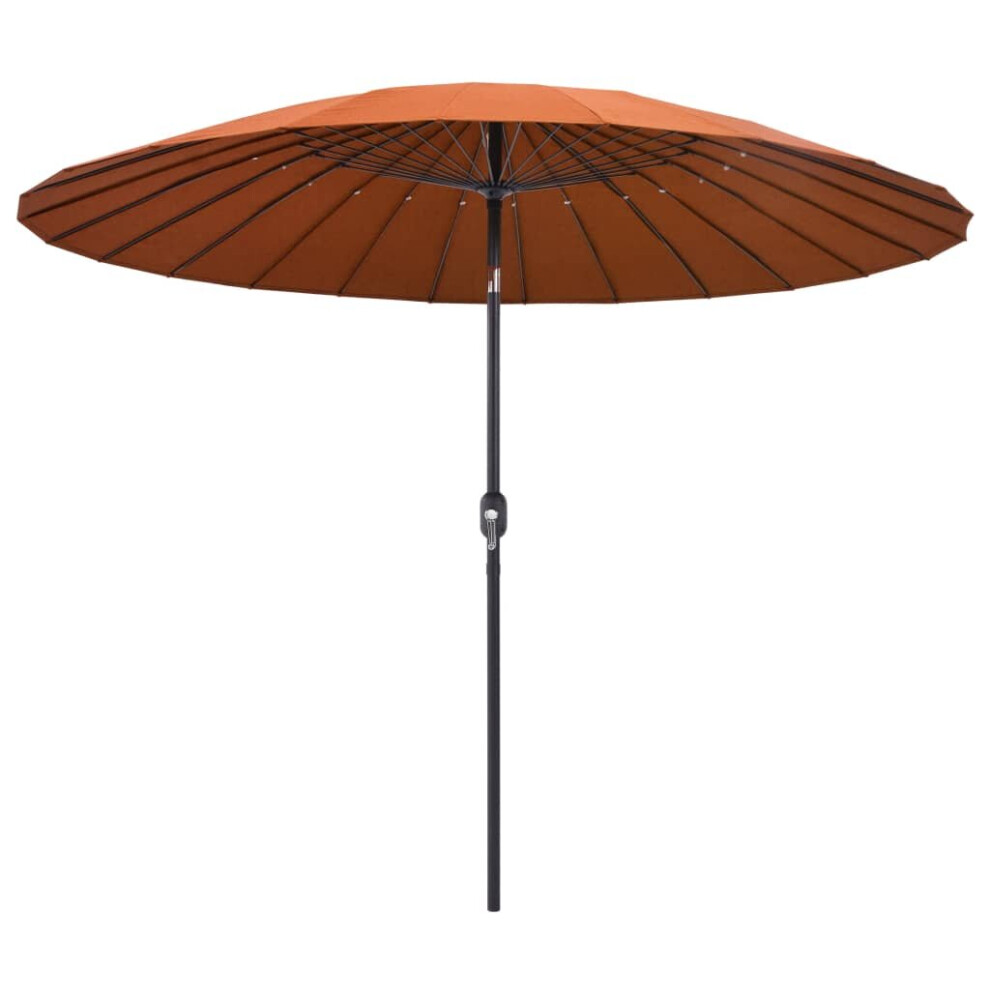 Simply Chosen 4U Vidaxl Garden Parasol With Aluminium Pole Sunshade Outdoor Umbrella Terracotta
