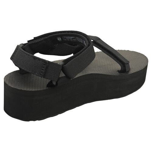 Teva Teva W Platform Universal Klettsandalen - Schwarz 1