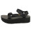 Teva Teva W Platform Universal Klettsandalen - Schwarz 3