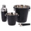 Excellent Houseware Barware Set 4 Piece Stainless Steel Matte Black Kitchen 1