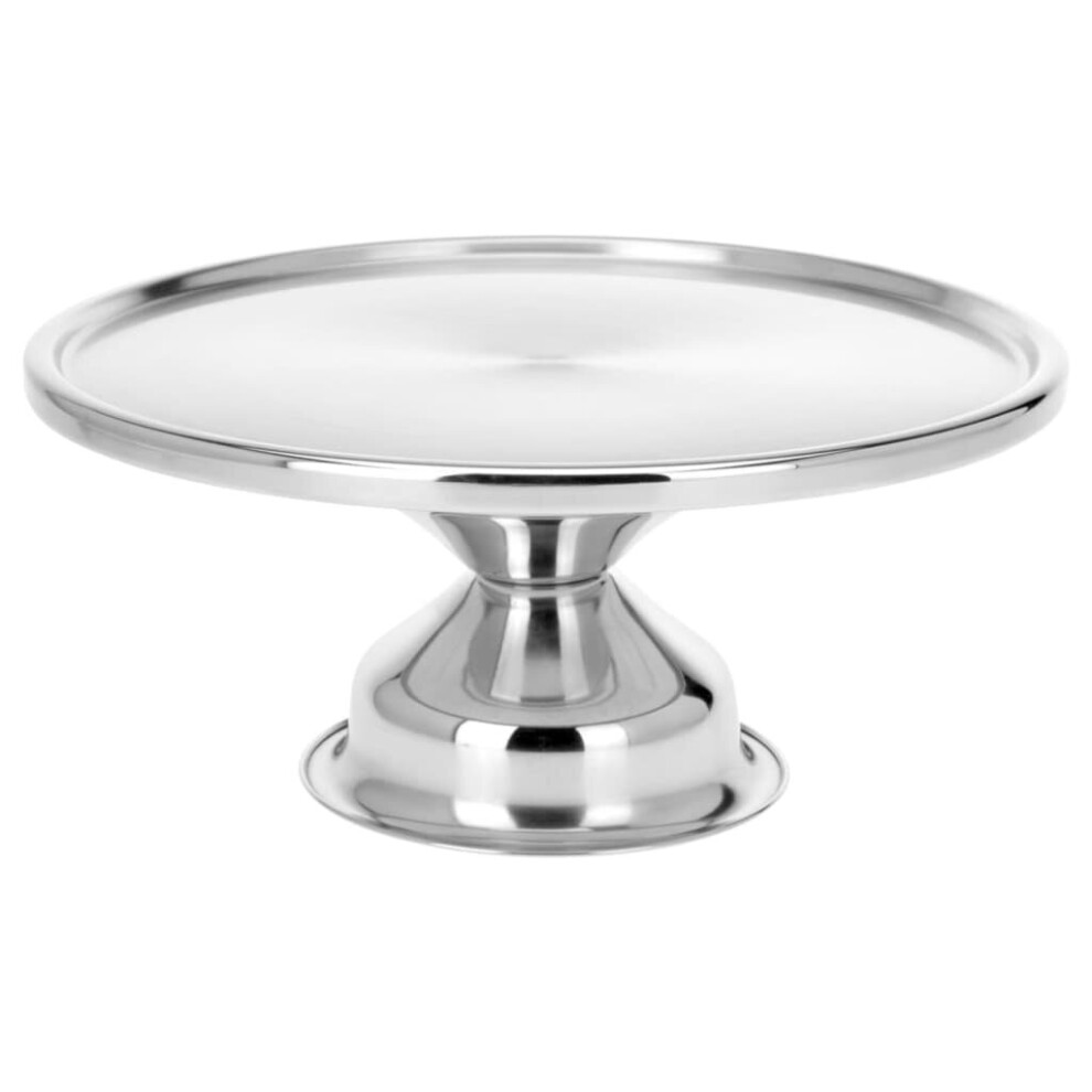 Excellent Houseware Cake Plate Stainless Steel Kitchen Serving Tray Cake Stand