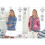King Cole 4460 DK Knitting Pattern Ladies Raglan Sleeve Cardigans 1
