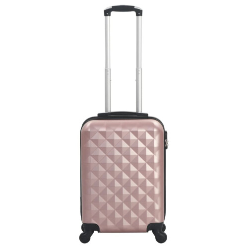 vidaXL hårdt etui rosaguld ABS 1