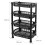 4 Shelf Caddy Tier Food Fruit Veg Storage Bathroom Kitchen Rack Trolley Baskets 2