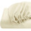 (CREAM, SINGLE) Extra Deep 25CM Fitted Bed Sheet All Size UK 4