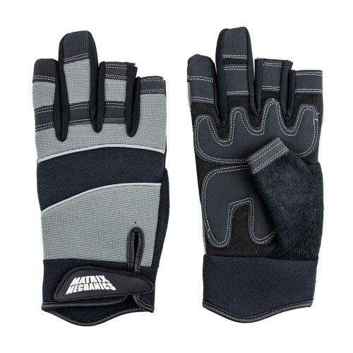 (7 (Small)) Polyco MAT-M3 Matrix Mechanics Glove Black/Grey 1