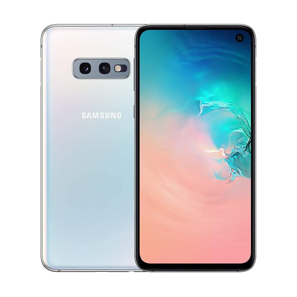 Samsung Galaxy S10e 128GB - Prism White - Unlocked (Renewed)