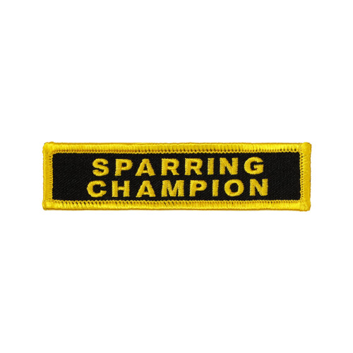 PLAYWELL MERIT PATCH: FORMS: SPARRING CHAMPION