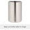 Viners Viners Barware Wine Cooler Double Wall Silver 1.3L, Stainless Steel 2