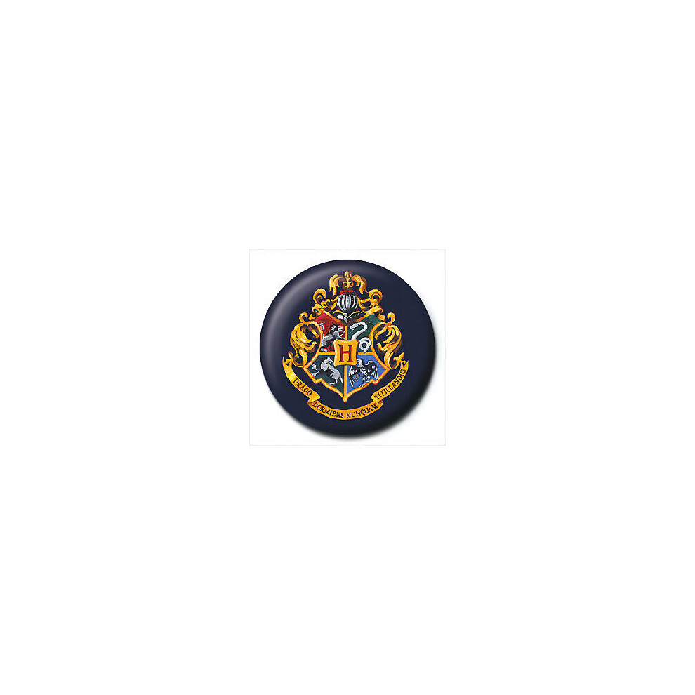 Harry Potter Hogwarts Crest Pin Badge New UK Official