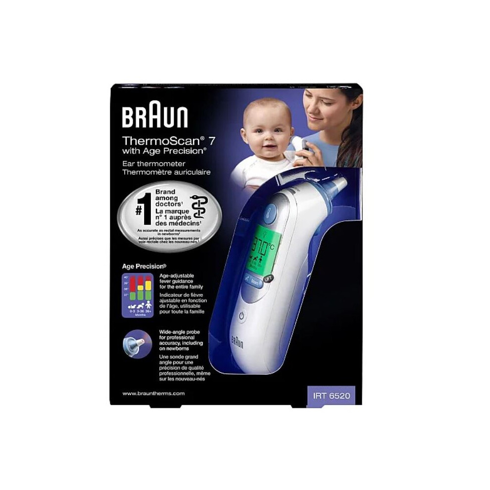 Braun Thermoscan 7 Age Precision Digital Ear Thermometer