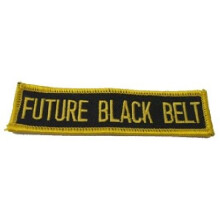 PLAYWELL MERIT PATCH: FORMS: FUTURE BLACK BELT P118