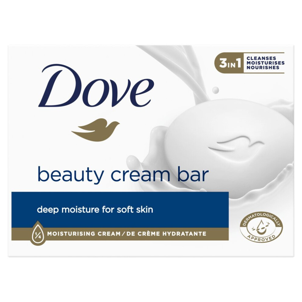 Dove Beauty Bar Original 4x90g (Pack of 12)