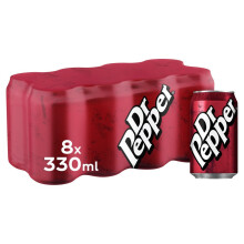 Dr Pepper 8 x 330ml (Pack of 3)
