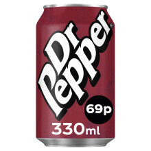 Dr Pepper 330ml (Pack of 24)