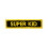 PLAYWELL MERIT PATCH: STUDENT: SUPER KID P105 1