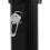 vidaXL foldbar solbruser sort 214 cm 23 L 4