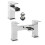 Chrome Waterfall Basin & Bath Filler Tap Pack 1