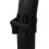 vidaXL foldbar solbruser sort 214 cm 23 L 5