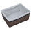vidaXL 3 Piece Nesting Basket Set Willow Brown Garden Organiser Storage Box 2