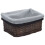 vidaXL 3 Piece Nesting Basket Set Willow Brown Garden Organiser Storage Box 4