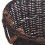 vidaXL 3 Piece Stackable Firewood Basket Set Dark Brown Willow Holder Carrier 7