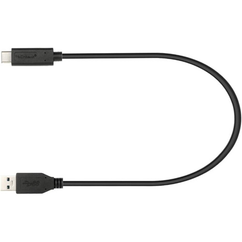 Techgear TECHGEAR (30 cm 1 ft) USB 3.1 Type C, Data Sync & Charging Cable Lead for HTC 11,HTC U Play etc - USB-C 3.1 Type C to USB 3.1 Type A 1