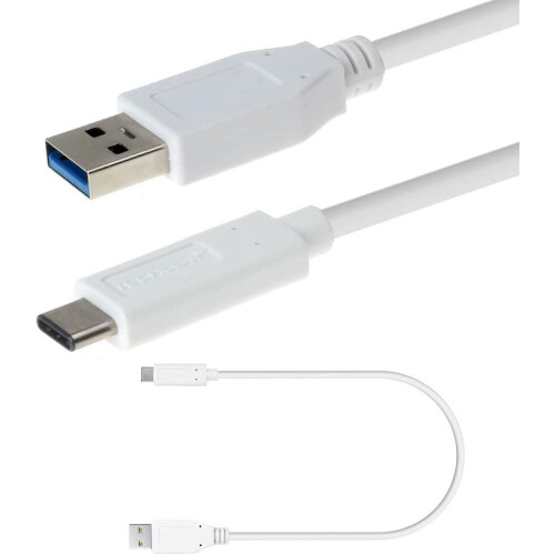 Techgear TECHGEAR USB 3.1 Type C, Data Sync & Charging Cable Lead Compatible with Samsung Note 20, 20 Ultra, Note 10 Lite Plus 9 8 Other - USB C 3.1 Fast cable