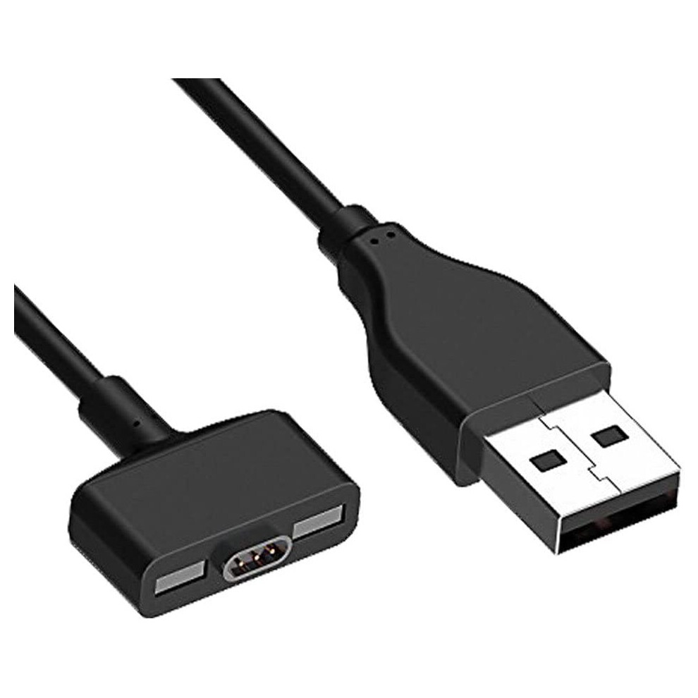 Techgear Replacement Usb Charger Cable For Fitbit Ionic, Usb Charging Power Cable For Fitbit Ionic Heart Rate & Fitness Activity Tracker, Smart Watch
