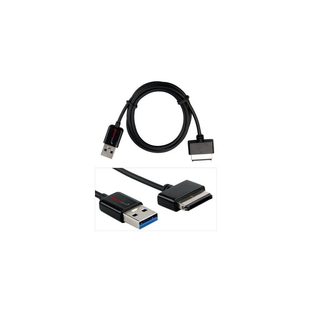 TECHGEAR USB Charge & Data Sync Cable Lead Compatible with Asus Eee Pad TF101 TF201-image-OPC-PBDTVFY-NEW