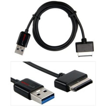 TECHGEAR USB Charge & Data Sync Cable Lead for Asus Eee Pad TF101 TF201, SL101, Transformer Pad TF300 TF300T, Transformer Pad Infinity TF700 TF700T