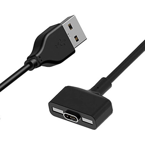Techgear TECHGEAR Replacement USB Charger Cable for Fitbit Ionic, USB Charging Power Cable for Fitbit Ionic Heart Rate & Fitness Activity Tracker, Smart Watch 1