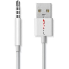 TECHGEAR High Quality, USB Data Sync & Charging Cable Lead Compatible with Apple iPod Shuffle and Shuffle Clip 3rd Gen and 4the Gen