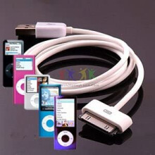TECHGEAR High-Quality USB Data Sync & Charging Cable for Apple iPod Nano (All Generations Except 2012/7th Gen)