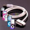 Techgear TECHGEAR High-Quality USB Data Sync & Charging Cable for Apple iPod Nano (All Generations Except 2012/7th Gen) 1