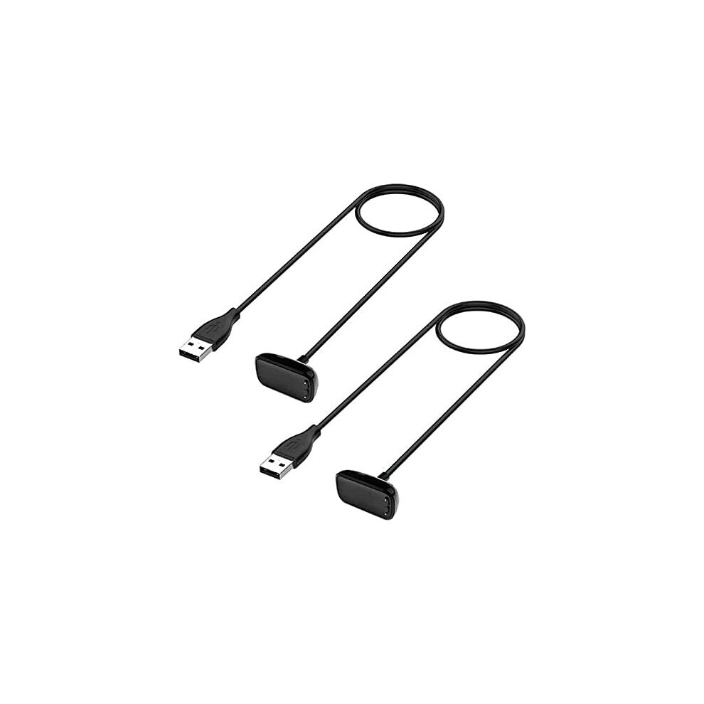 Techgear [2 Pack] Replacement Usb Charger Cable For Fitbit Charge 5, Usb Charging Power Cable For Fitbit Charge 5, Health & Fitness Tracker Wristband